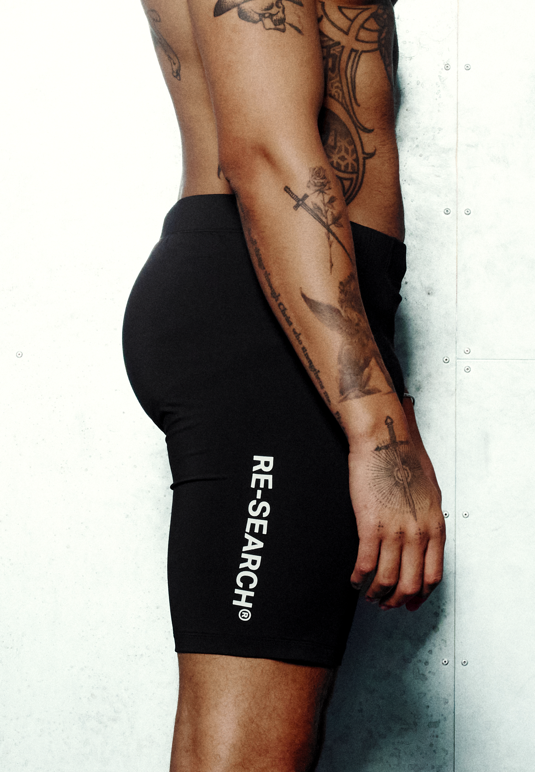 Hybrid Short Tights - Black