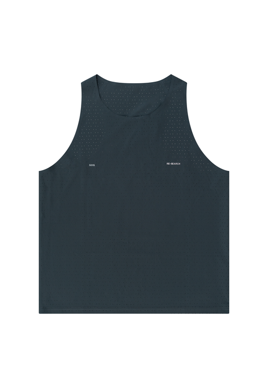 Mens Racing Tank - Grey