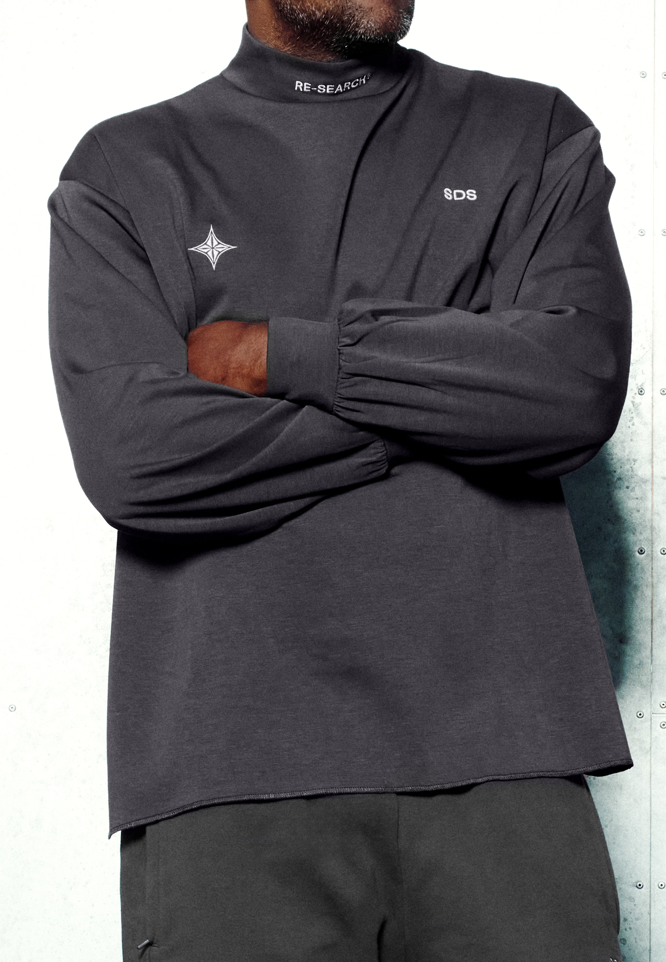 Pullover Motocross Cut - Grey