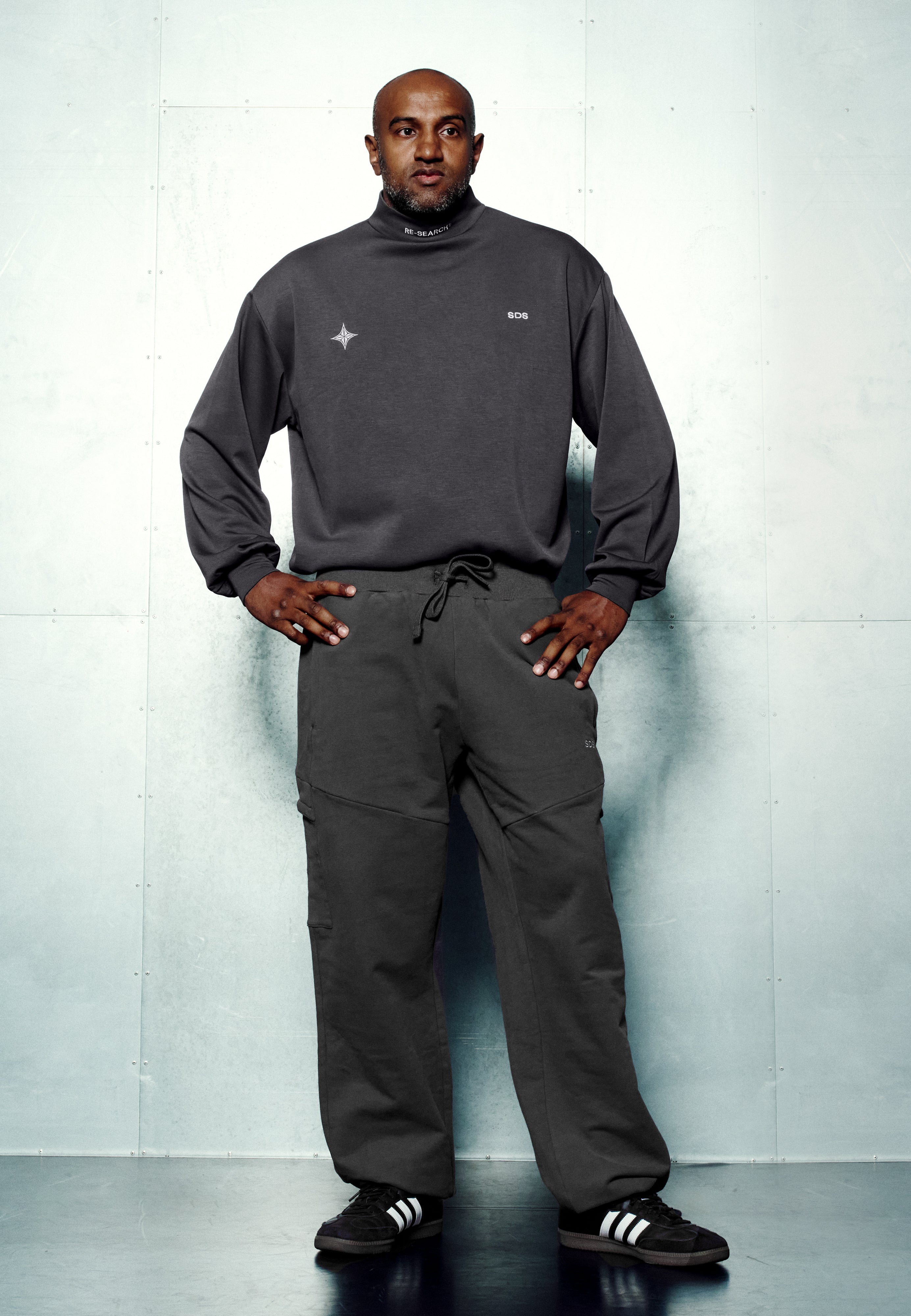 Tracer Pants Oversized Unisex - Grey