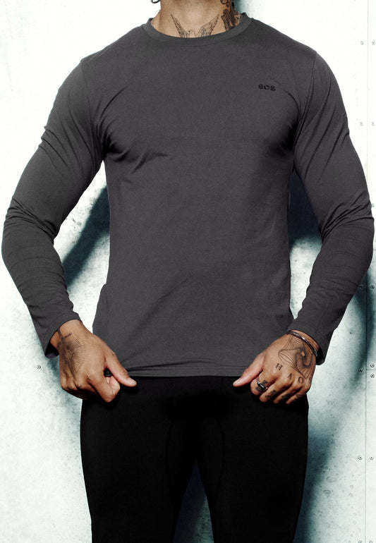Essential Long Sleeve - Grey