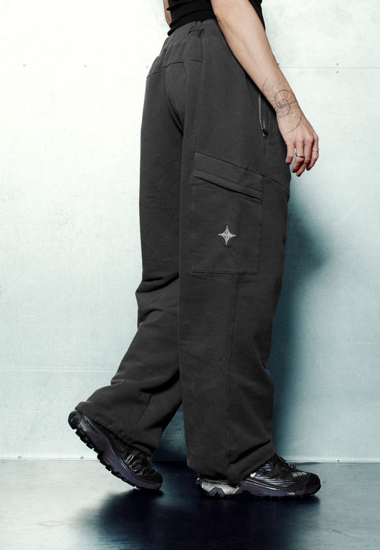 Tracer Pants Oversized Unisex - Grey