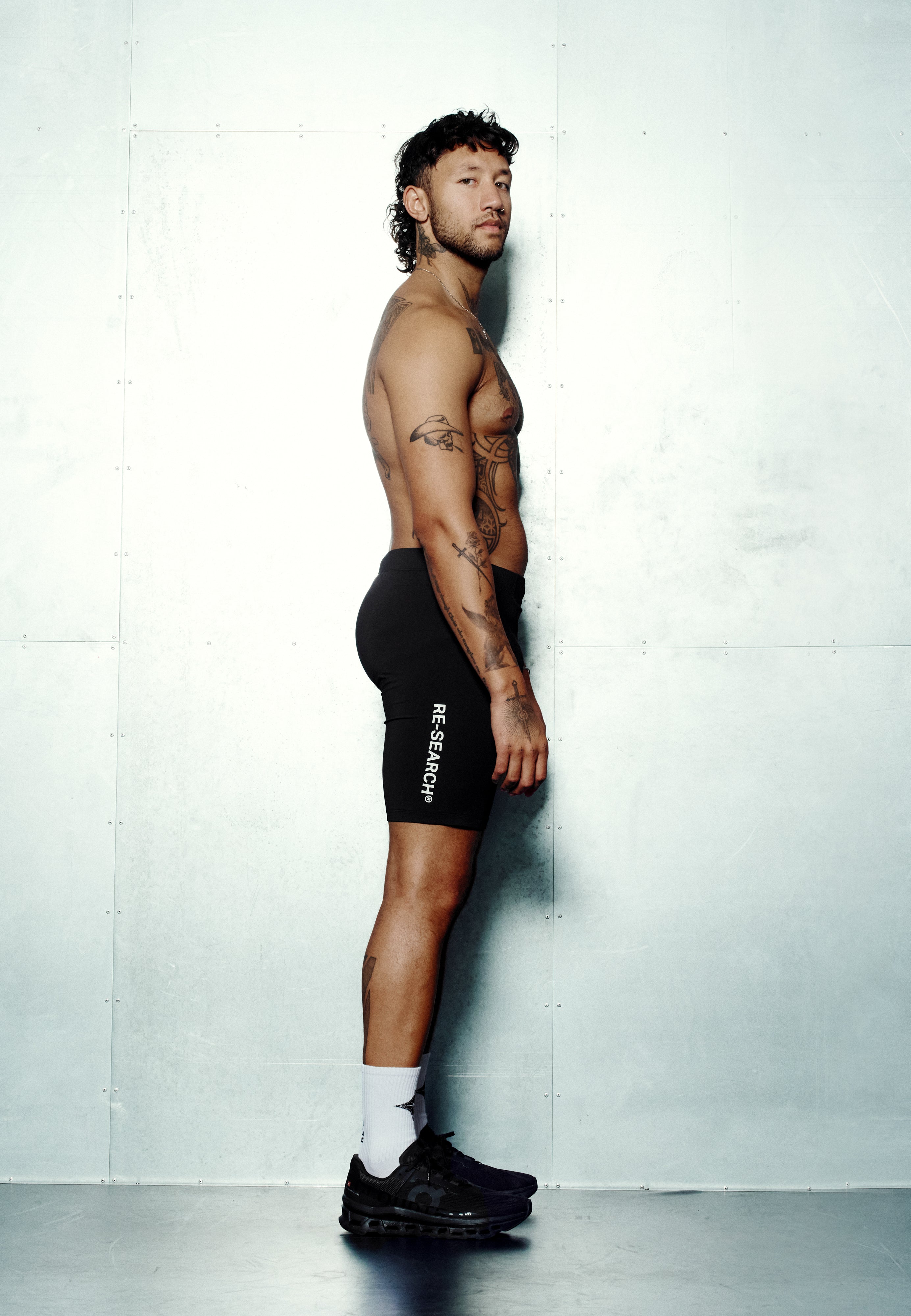 Hybrid Short Tights - Black