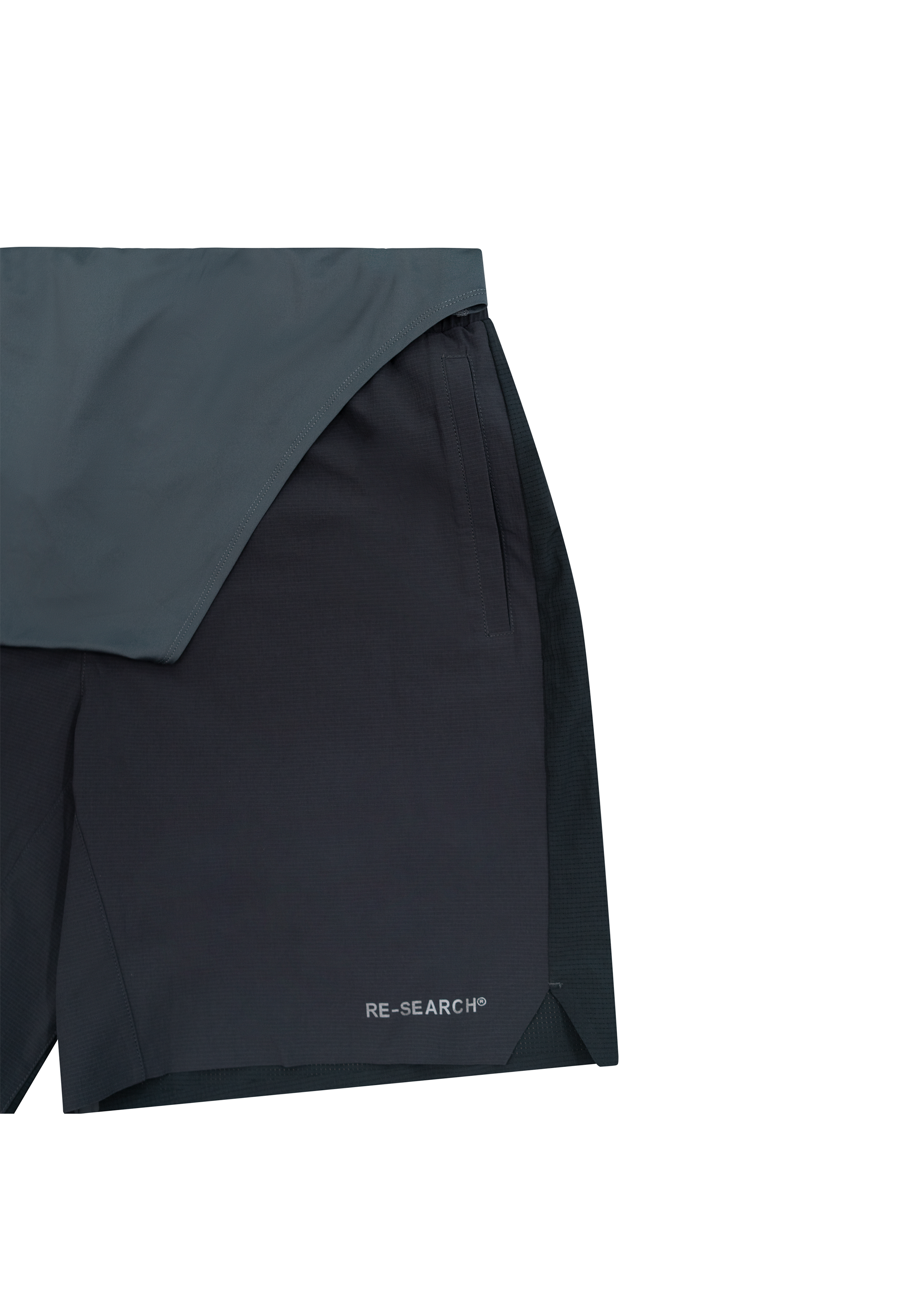 Hybrid Run Shorts - Grey